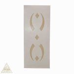 درب ضد آب طرحدار سرویس