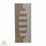 درب ضد آب طرحدار سرویسی