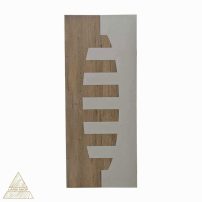 درب ضد آب طرحدار سرویسی