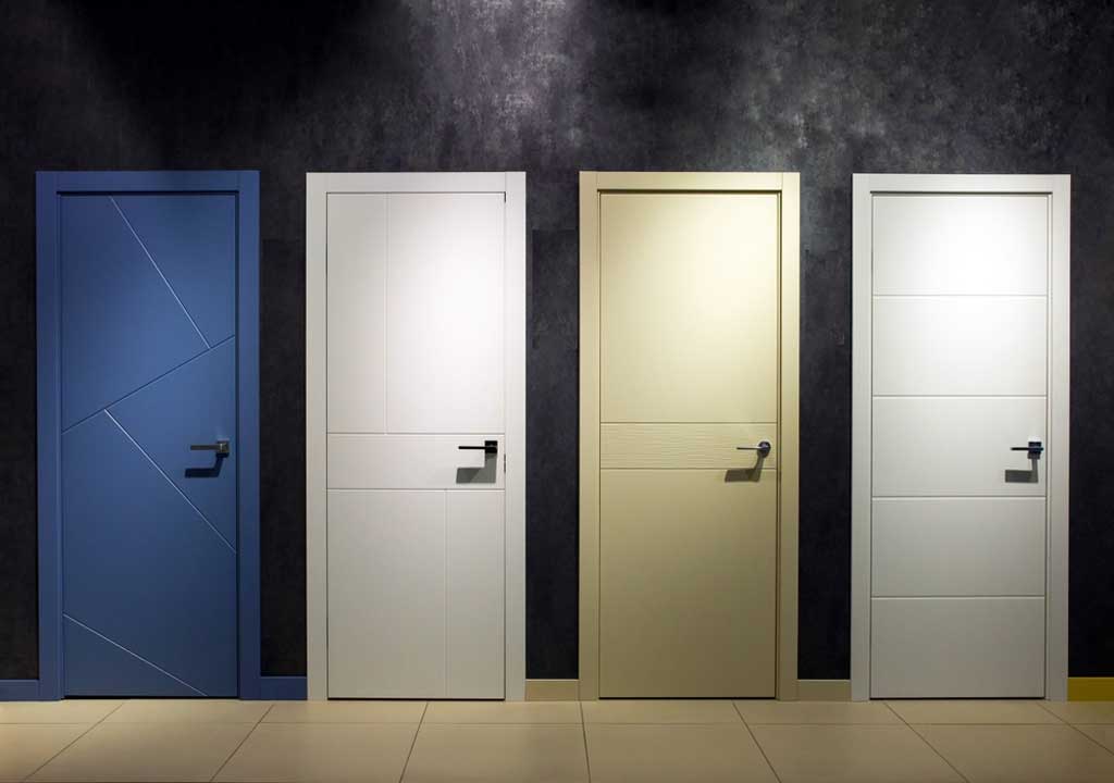 درب اتاقی طرح هندسی