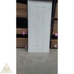 درب ملامینه یا HPL مدل تک قاب رنگ ون سفید - Image 2