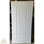 درب ملامینه یا HPL مدل حصیری لاکچری رنگ بلوط روشن - Image 3