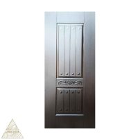 درب ملامینه مدل دوقاب کلاسیک رنگ ونگه ضخامت ۴میل