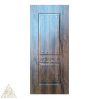 درب ملامینه مدل دوقاب کلاسیک رنگ طلایی ضخامت ۴میل