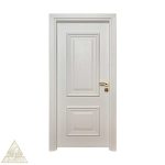 درب ام دی اف سفید برجسته روکش راش