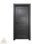 درب ام دی اف CNC PVC طوسی