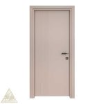 درب ام دی اف CNC PVC نسکافه ای