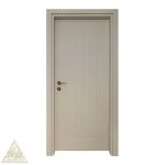 درب ام دی اف CNC PVC نسکافه ای