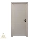 درب ام دی اف CNC PVC نسکافه ای