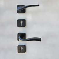 دستگیره دو تیکه مشکی مات