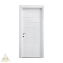 درب ام دی اف سفید CNC PVC