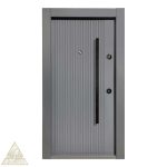 درب ضد سرقت طوسی پی وی سی CNC