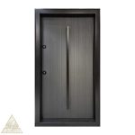 درب ضد سرقت PVC CNC