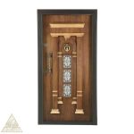 درب ضدسرقت سارای لوکس قهوه ای