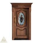 درب ضد سرقت شیشه خور لوکس