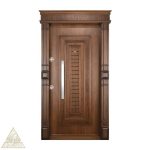 درب ضد سرقت ونوس قهوه ای