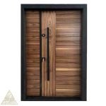 درب ضد سرقت ترموود یک و نیم لنگه