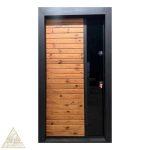 درب ضد سرقت ترموود با شیشه